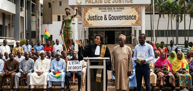 Palais de Justice - Gouvernance et &Eacute;tat de droit en Guin&eacute;e
